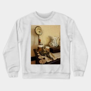 Americana - Shaving Brush Mugs and Mirror Crewneck Sweatshirt